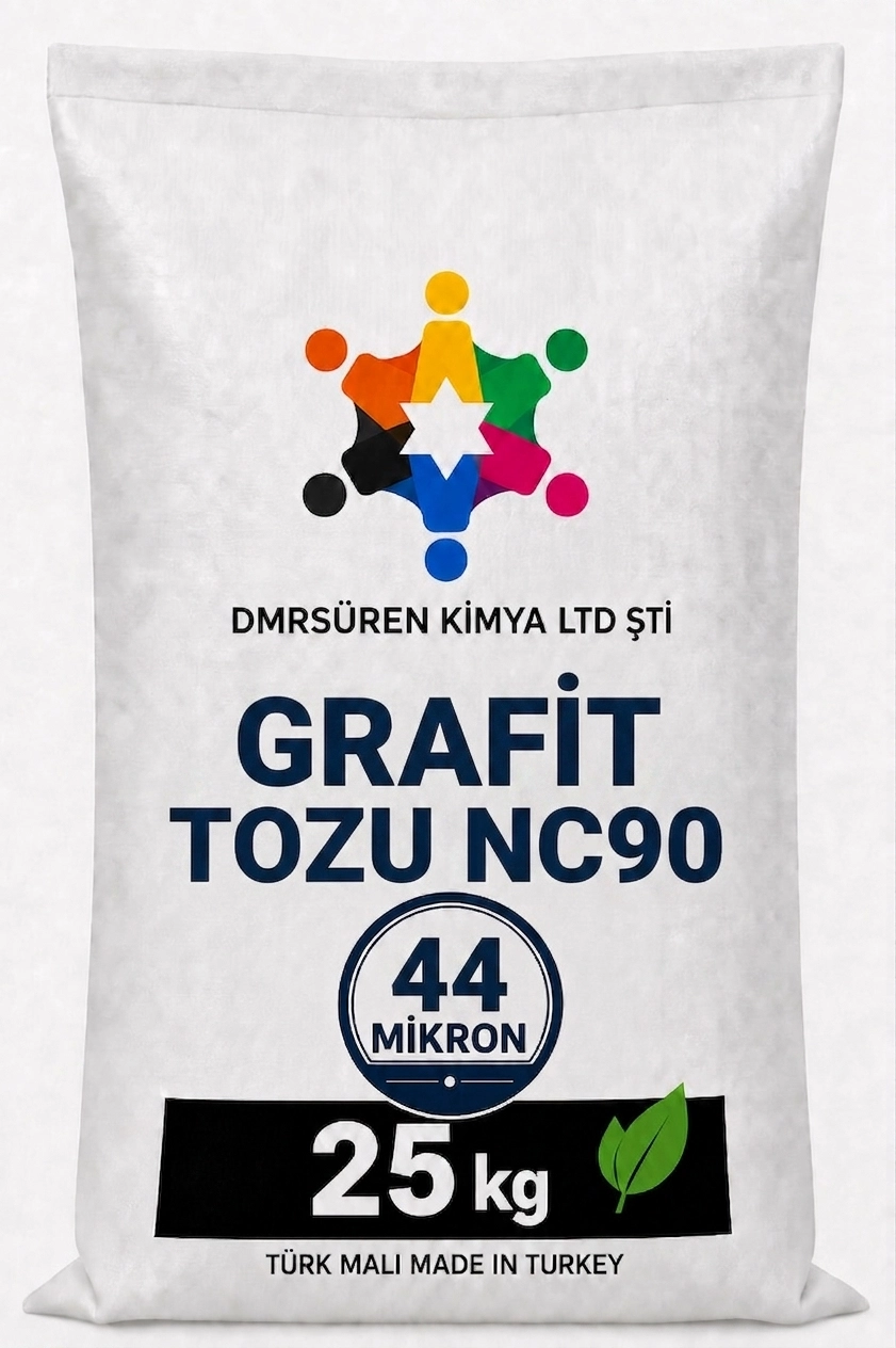 Grafit Tozu NC90 25 Kg 44 Mikron Graphite Powder NC90 44 Micron