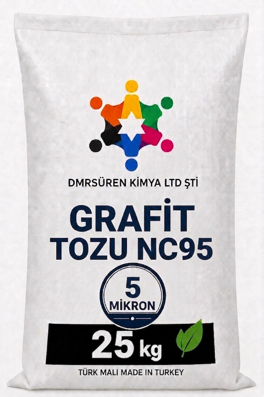 Grafit Tozu NC95 25 Kg 5 Mikron Graphite Powder NC95 5 Micron