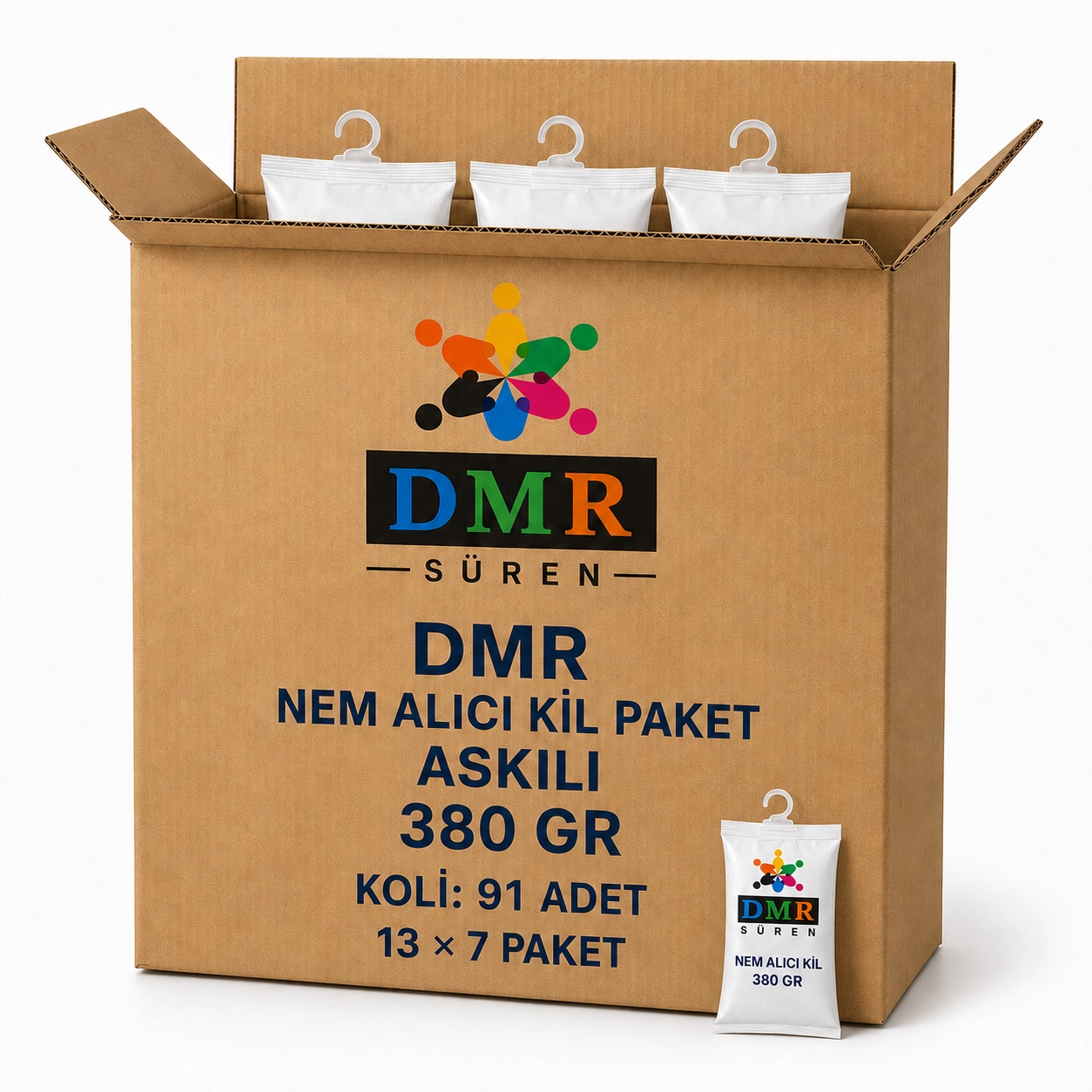 DMR Nem Alıcı Kil PAket (ASKILI) 380 gr Koli ( 13 lü 7 paket )