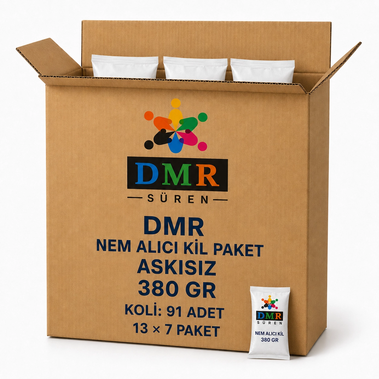 DMR Nem Alıcı Kil PAket (ASKISIZ) 380 gr Koli ( 13 lü 7 paket )