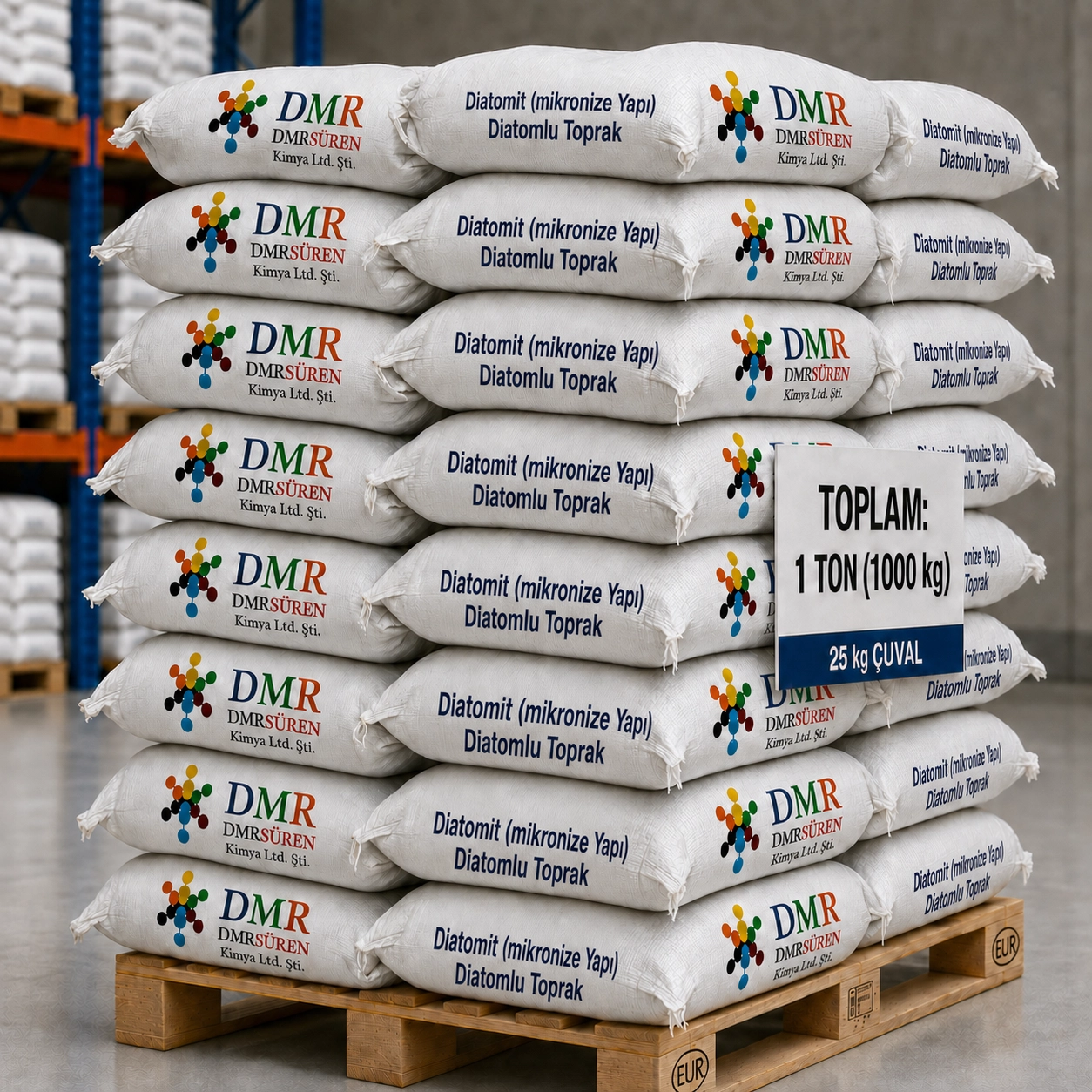 Diatomit 1KG (mikronize Yapı) Diatomlu Toprak