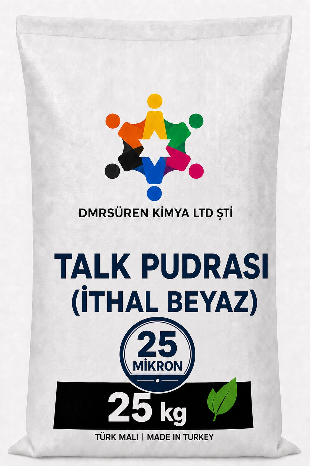 Talk Pudrası (İthal Beyaz) 25KG 25 Mikron