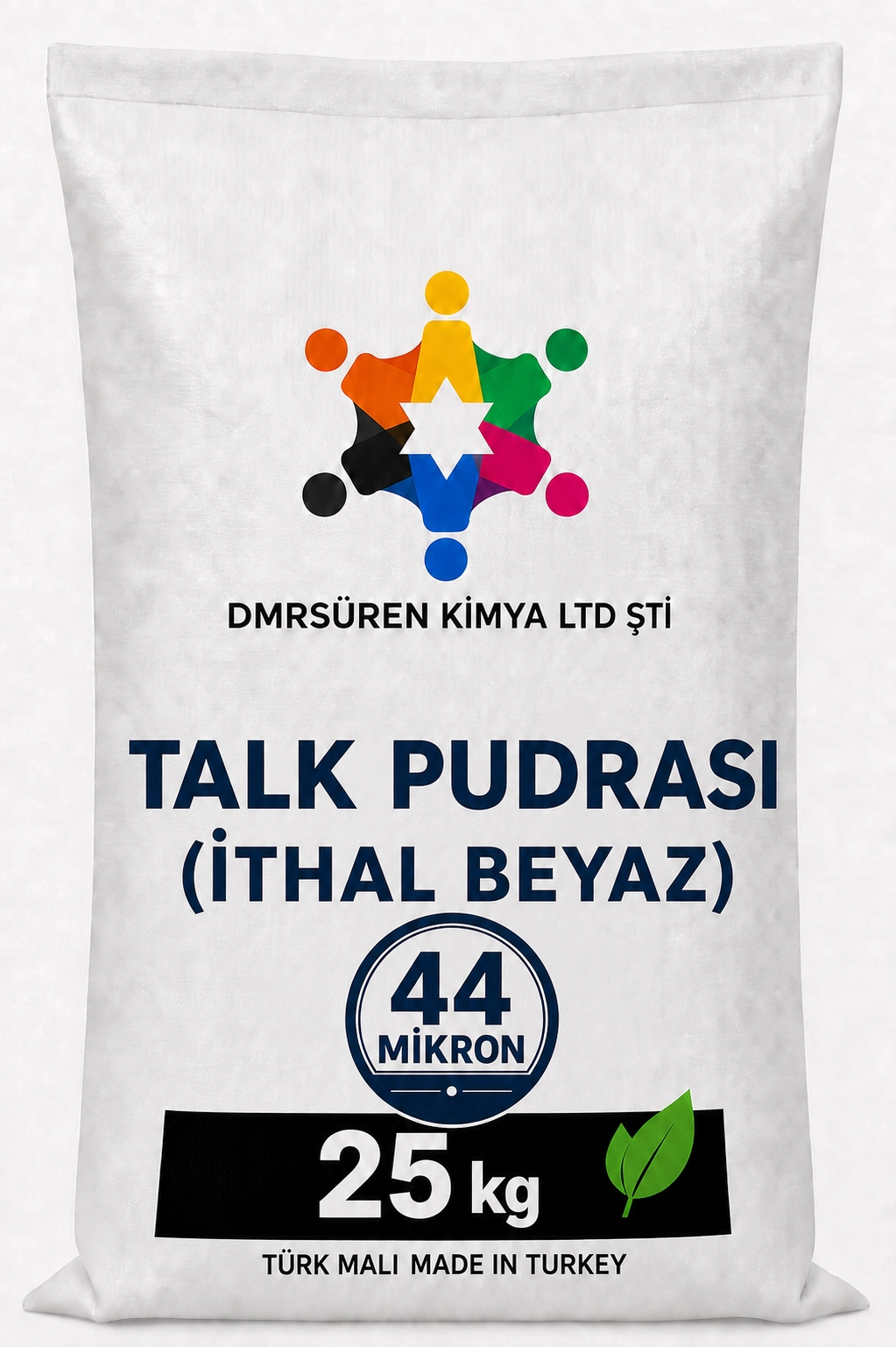 Talk Pudrası (İthal Beyaz) 25KG 44 Mikron