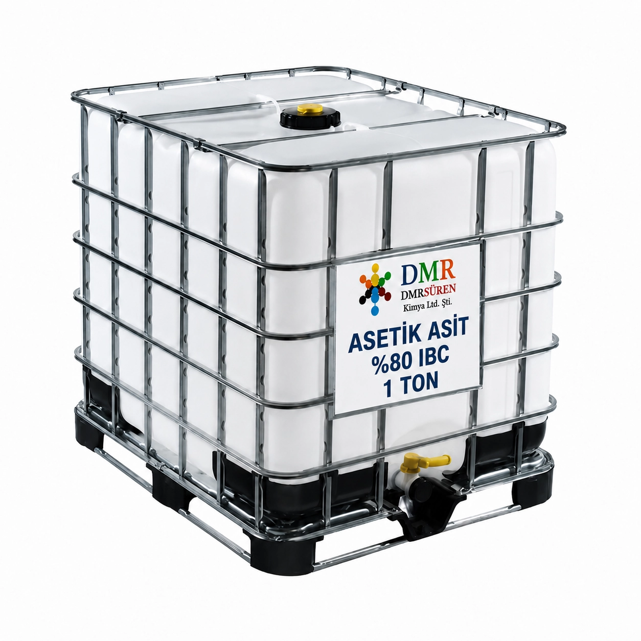 ASETİK ASİT %80 IBC Acetic Acid 80% IBC