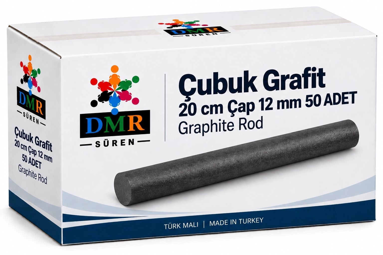 Çubuk Grafit 20 cm Çap 12 mm 50 ADET