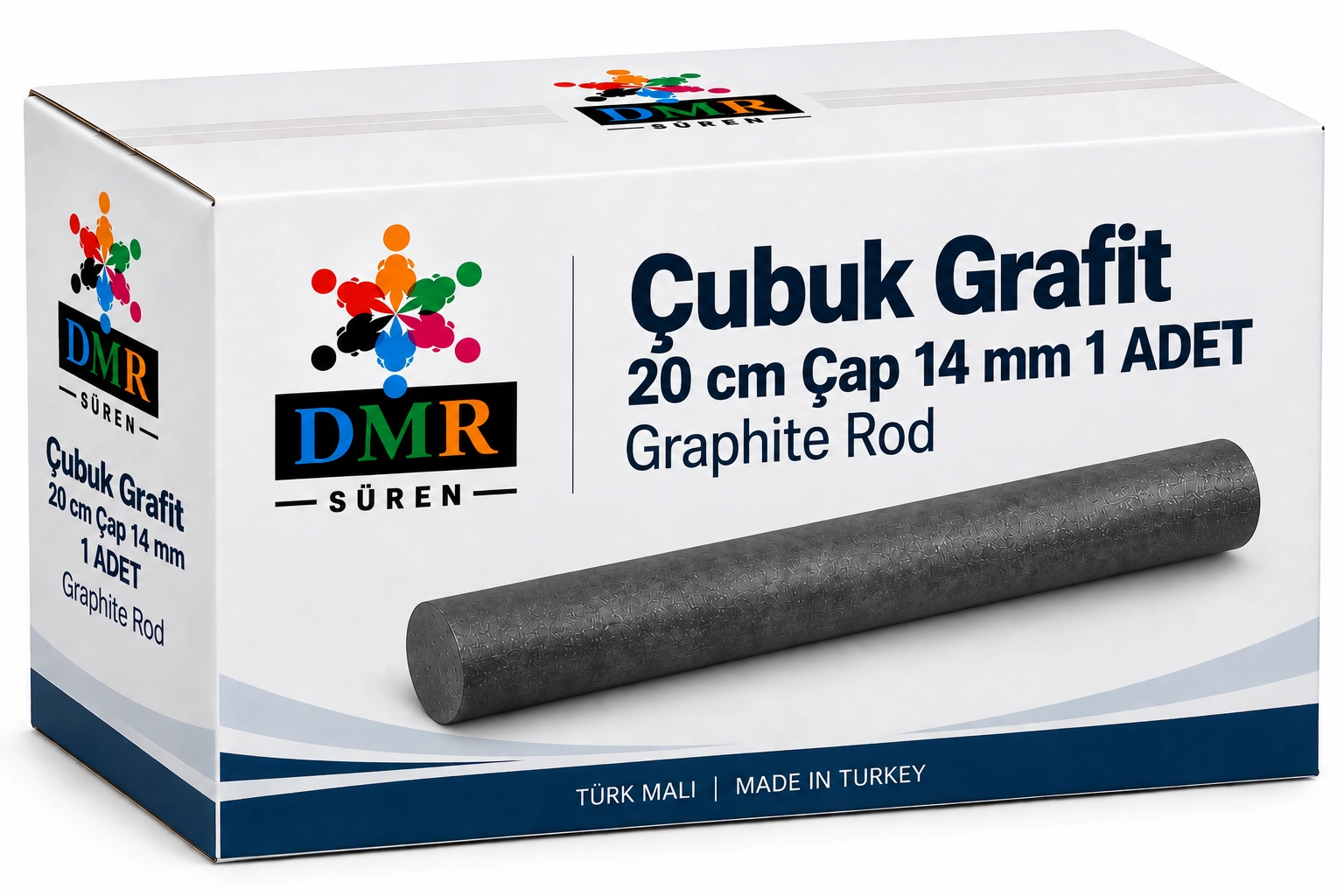 Çubuk Grafit 20 cm Çap 14 mm 1 ADET Graphite Rod