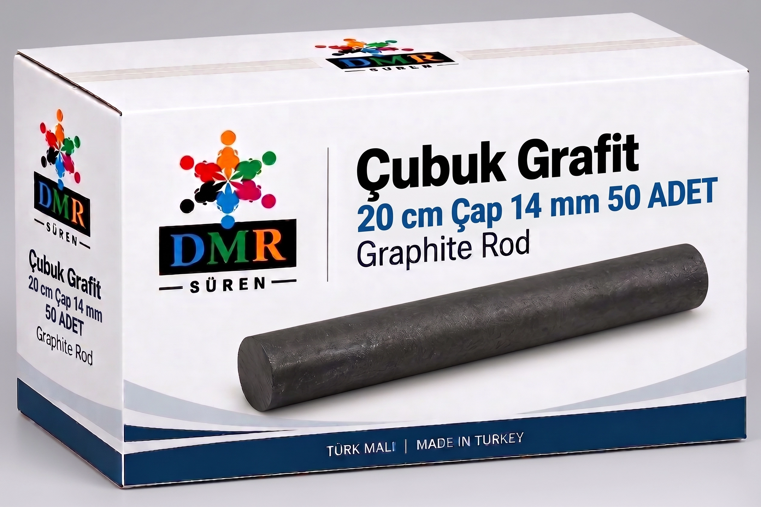 Çubuk Grafit 20 cm Çap 14 mm 50 ADET
