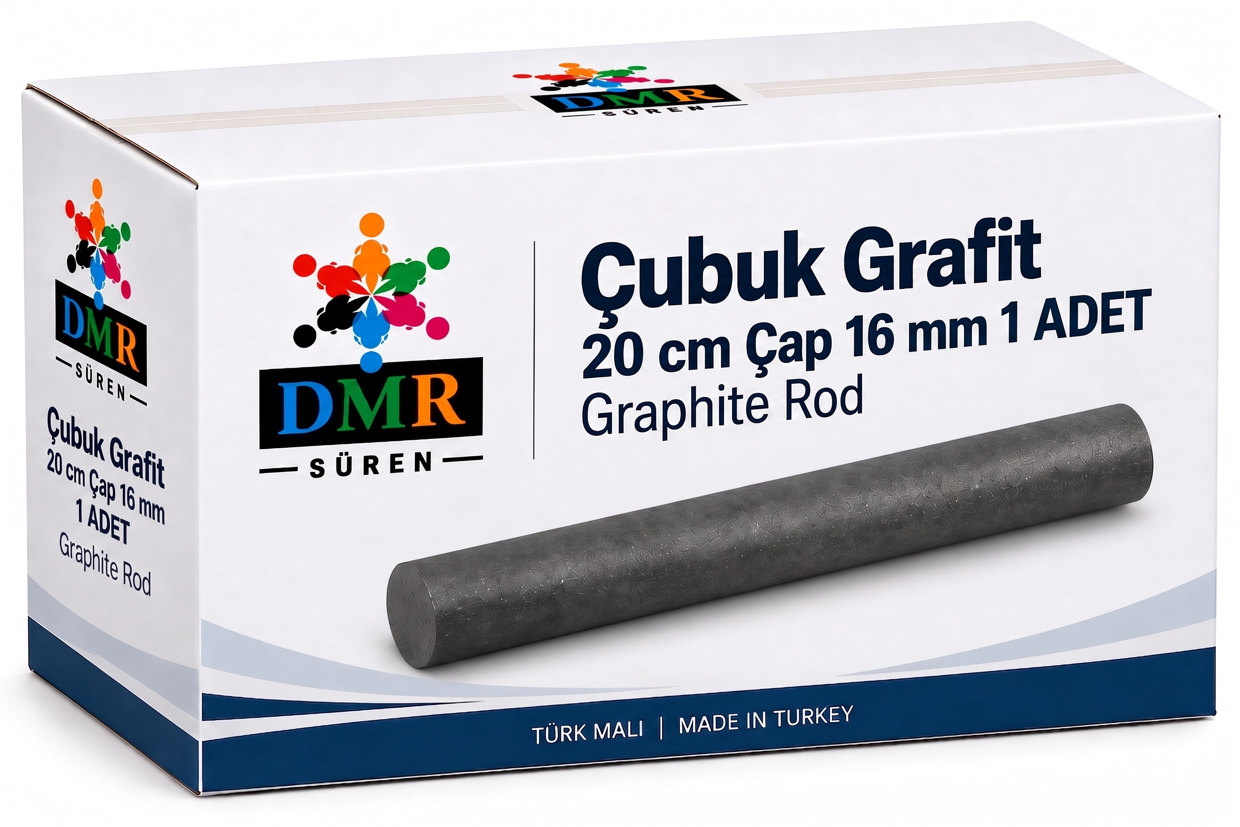 Çubuk Grafit 20 cm Çap 16 mm 1 ADET Graphite Rod