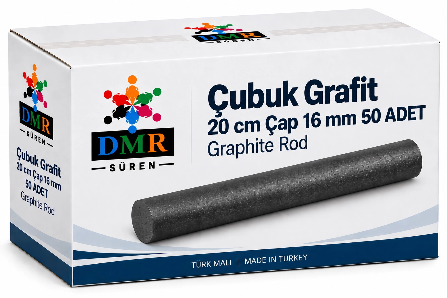 Çubuk Grafit 20 cm Çap 16 mm 50 ADET
