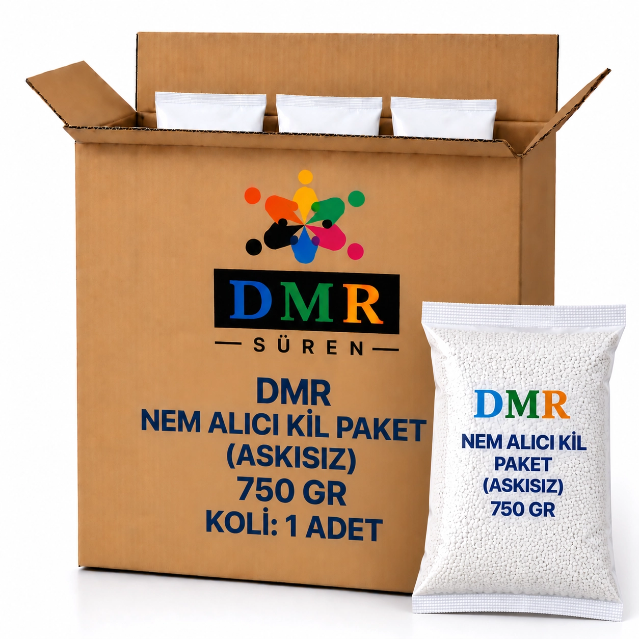 DMR Nem Alıcı Kil PAket (ASKISIZ) 750 gr 1 Adet