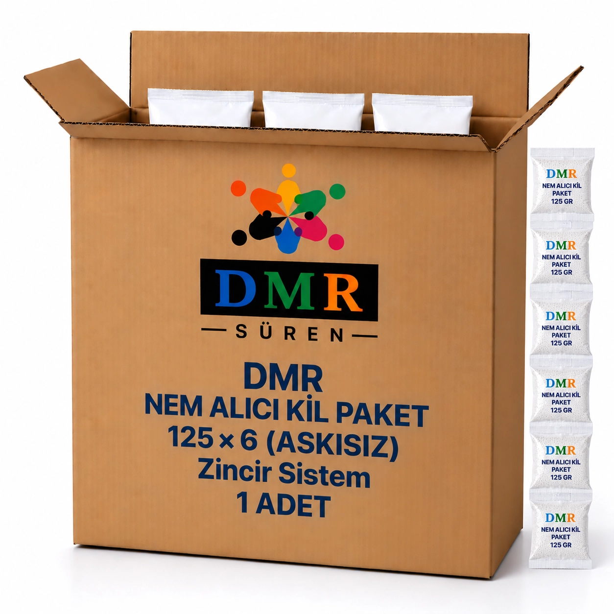 DMR Nem Alıcı Kil PAket  125×6 (ASKISIZ) Zincir Sistem 1 Adet