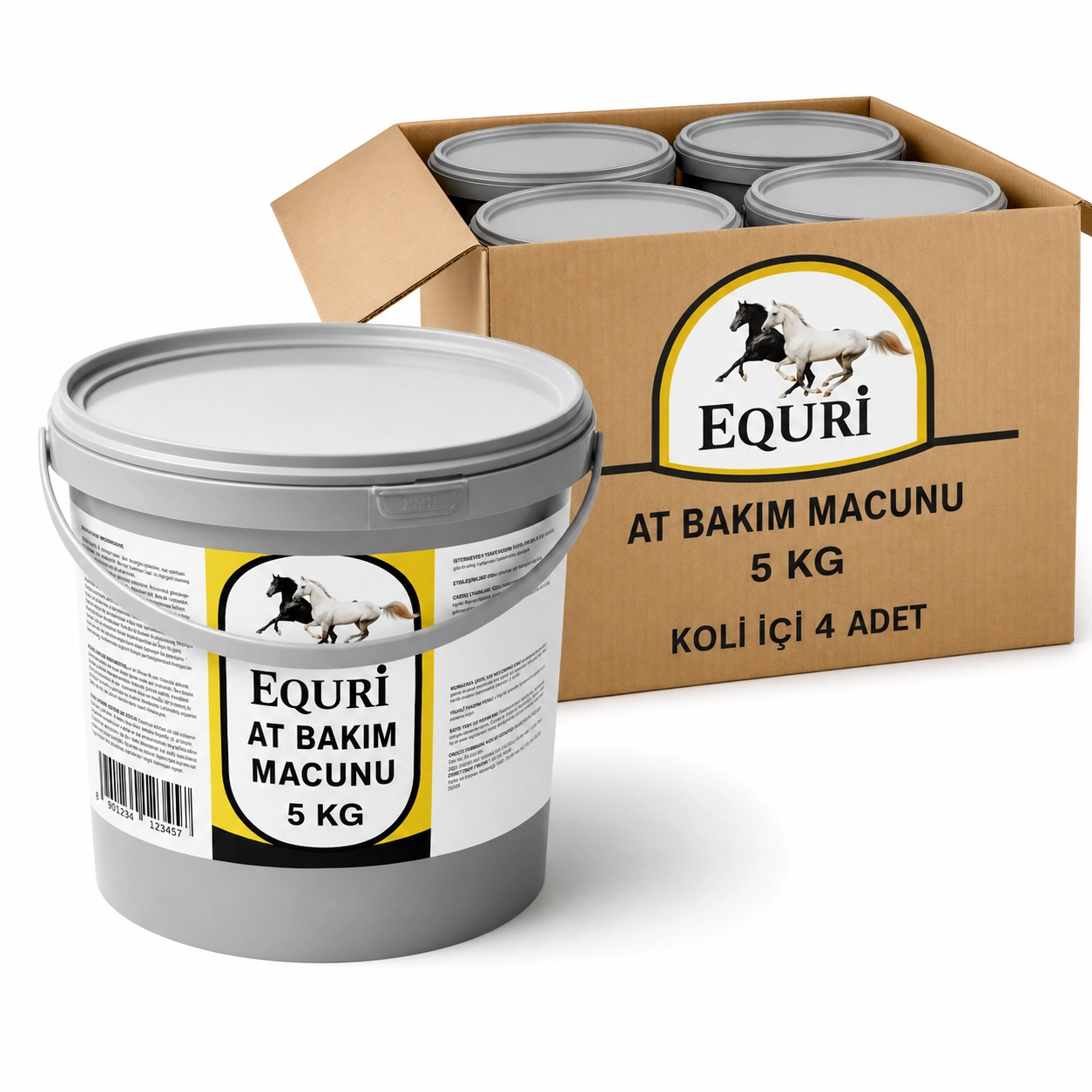 Equri At Bakım Macunu 5kg-Koli (4 adet)