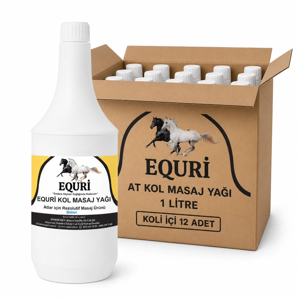 Equri At kol Masaj Yağı 1 Lit