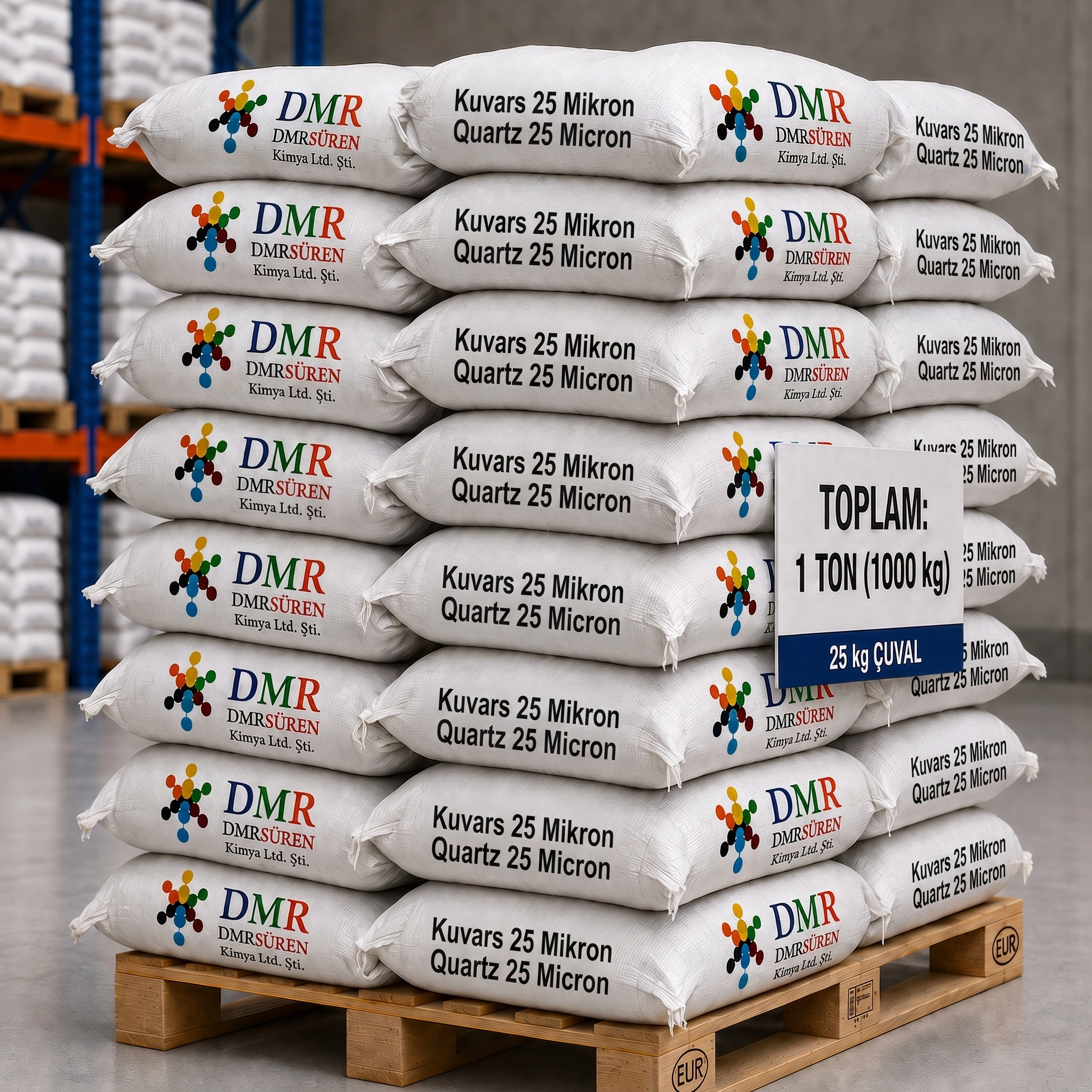 Kuvars 1KG 25 Mikron