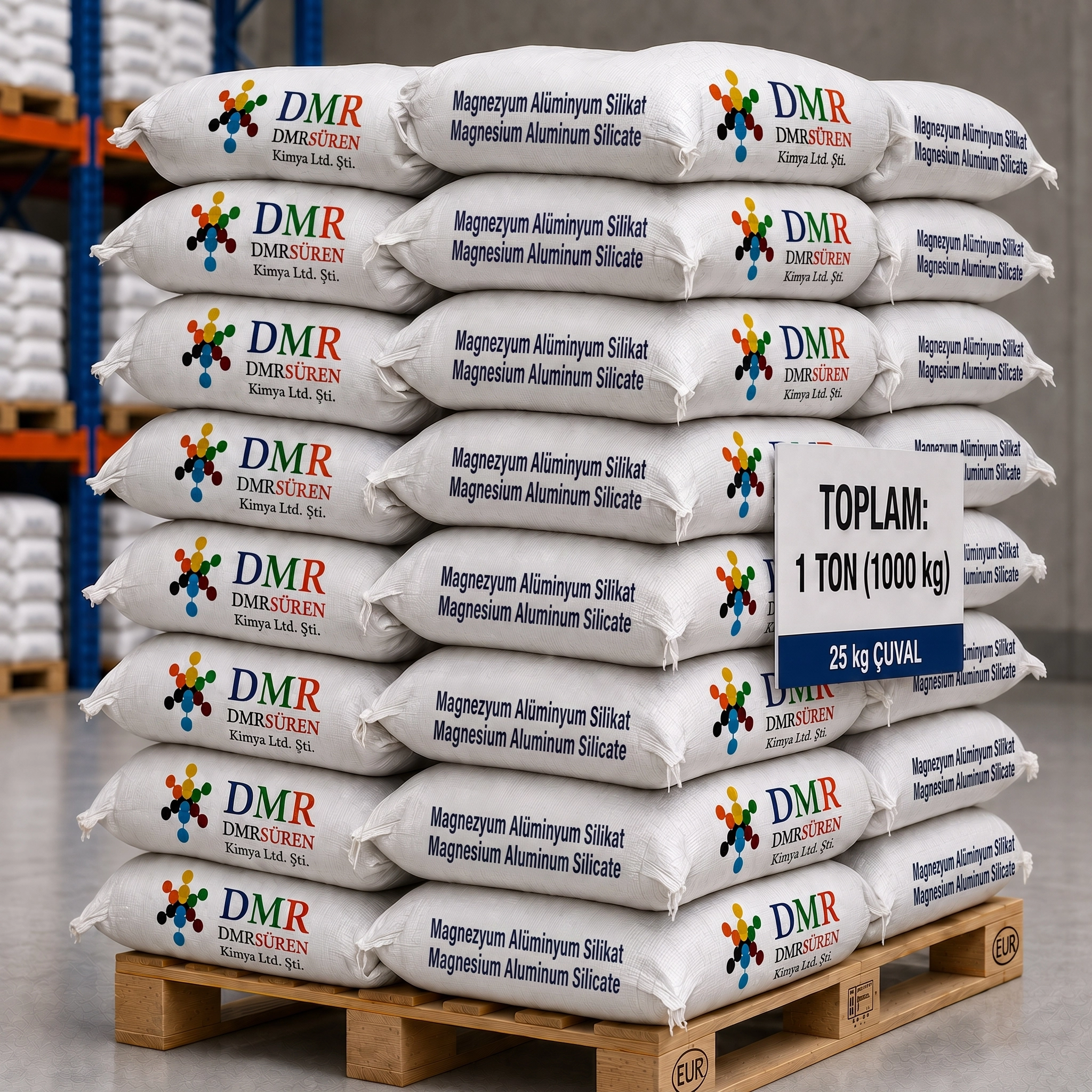 Magnezyum Alüminyum Silikat 1KG