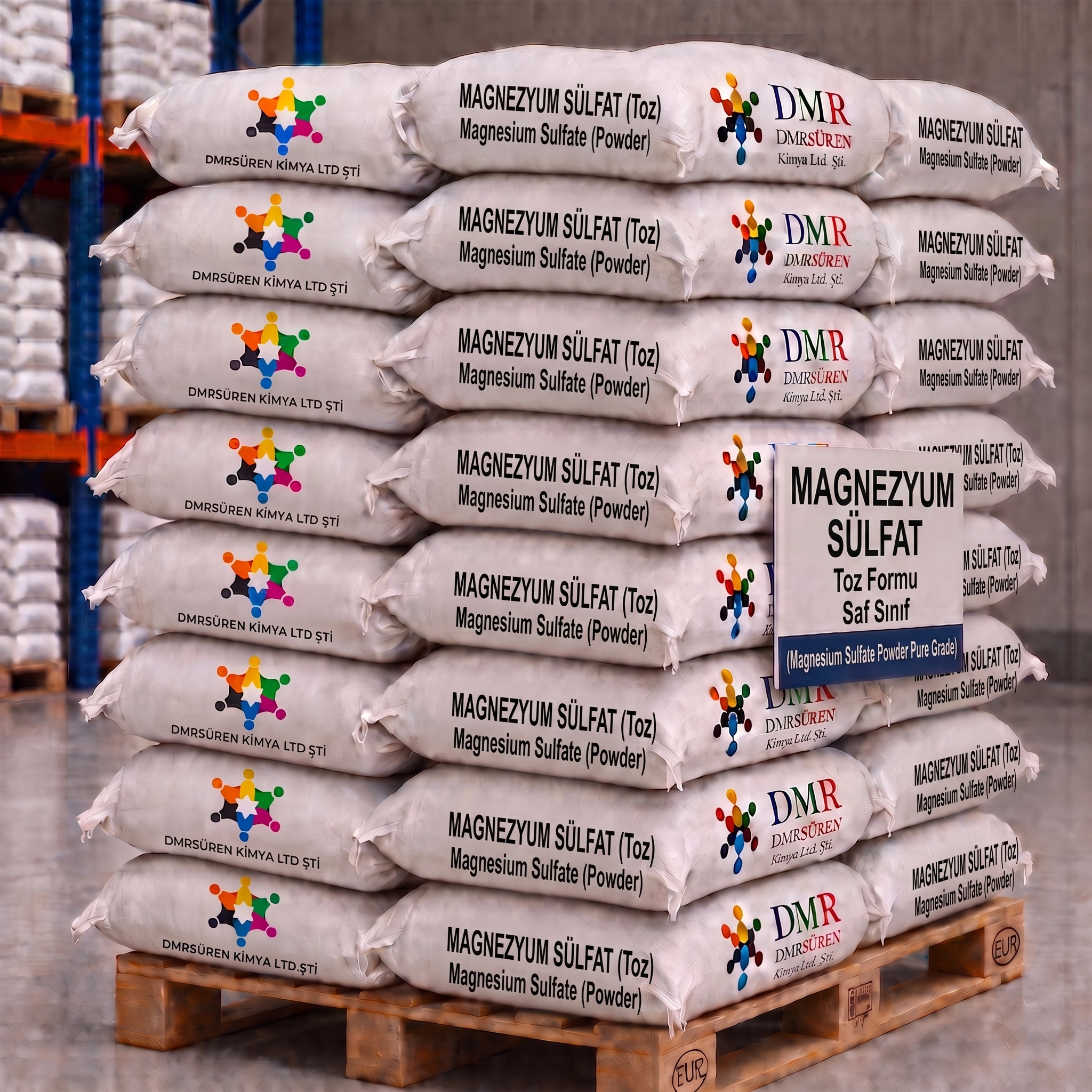 Magnezyum Sülfat 1Kg toz  Magnesium Sulfate