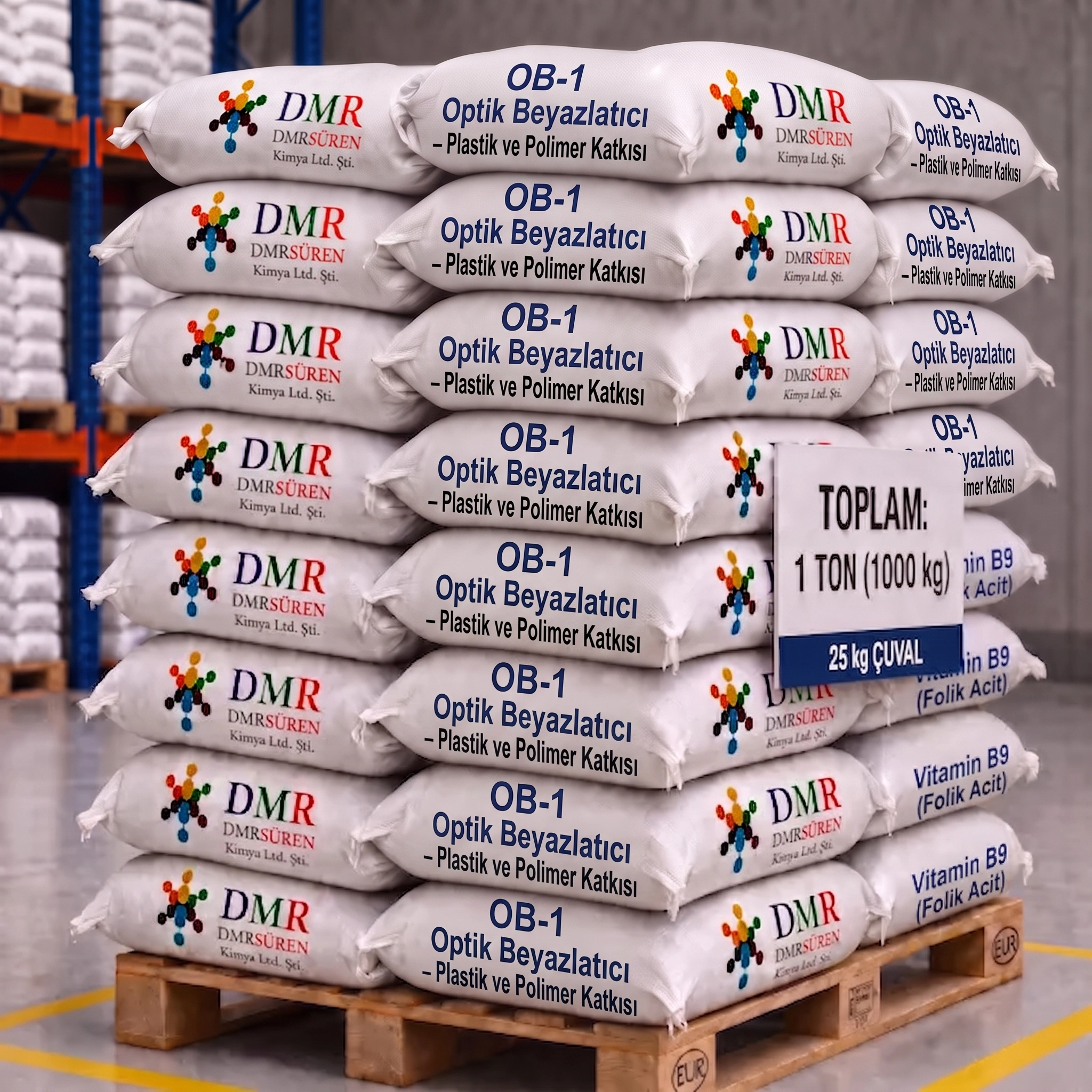 OB-1 Optik Beyazlatıcı – Plastik ve Polimer Katkısı 1Kg
