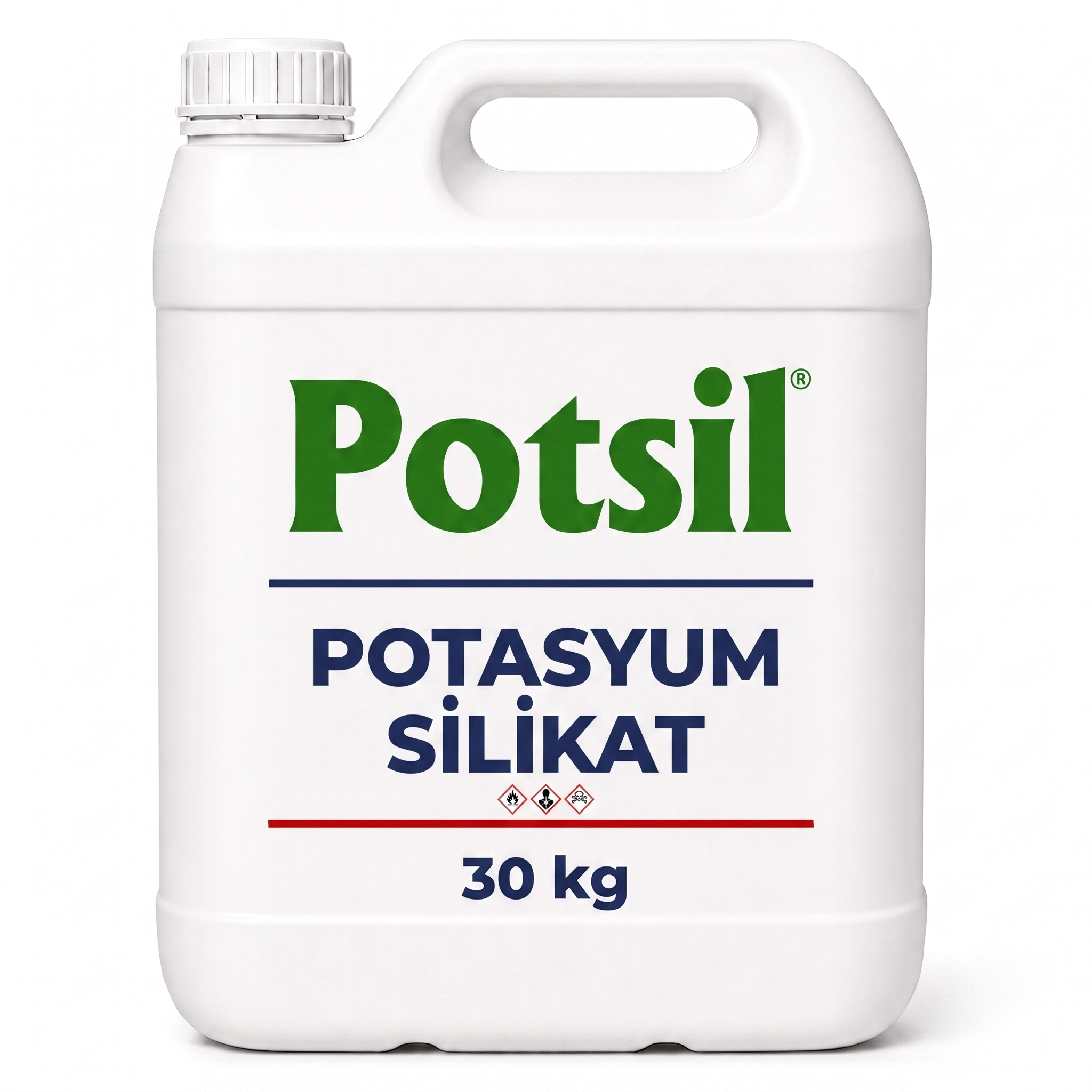 PotSil Potasyum Silikat 30 kg bidon Potassium Silicate