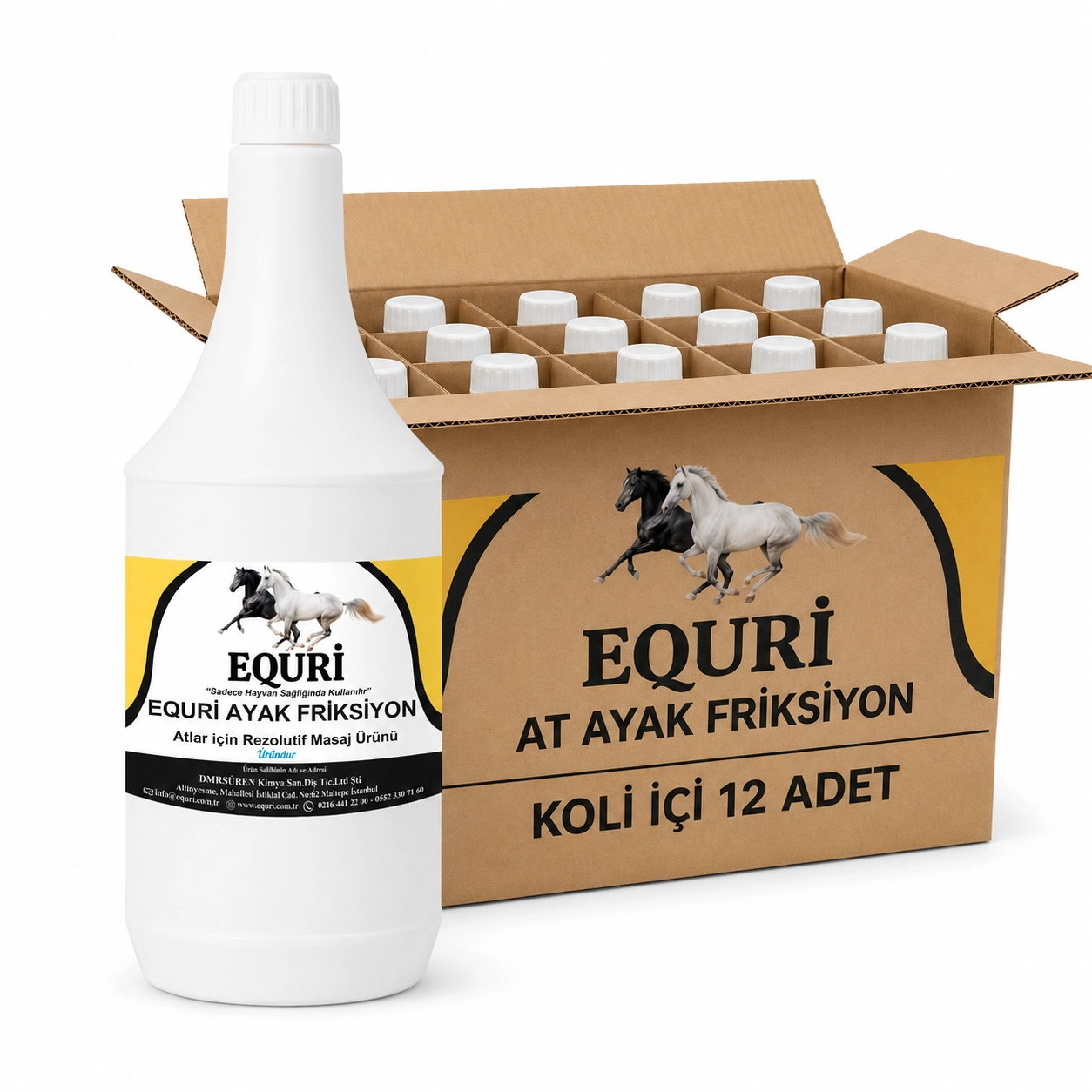 Equri At Ayak Friksiyon Koli(12 adet)