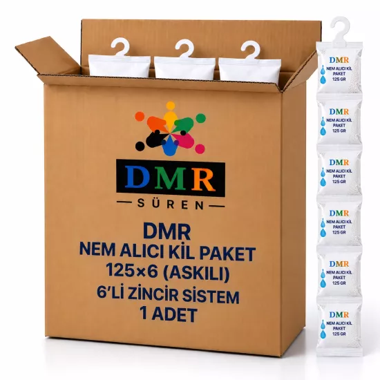 DMR Nem Alıcı Kil PAket   125×6 (ASKILI) 6 lı Zincir Sistem 1 Adet
