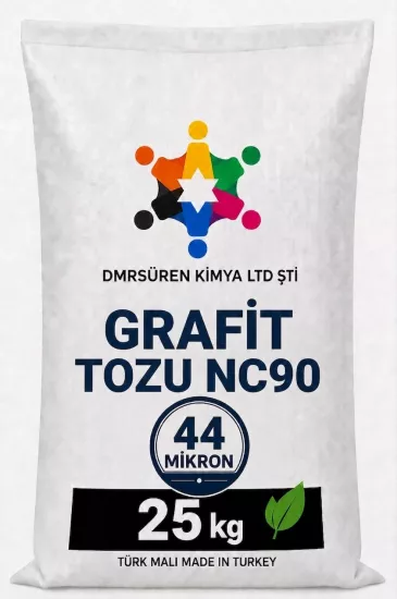 Grafit Tozu NC90, Graphite Powder NC90, 44 Mikron, 25 kg