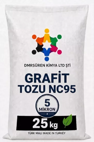 Grafit Tozu NC95, Graphite Powder NC95, 5 Mikron, 25 kg