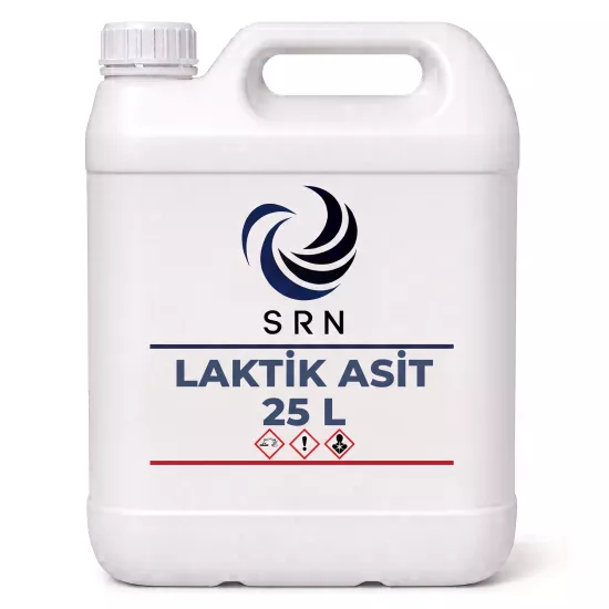 Laktik Asit, Lactic Acid, Gıda Katkısı, Kimyasal Hammadde, 25 kg