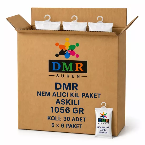 DMR Nem Alıcı Kil PAket (ASKILI) 1056 gr Koli (5 li 6 paket )