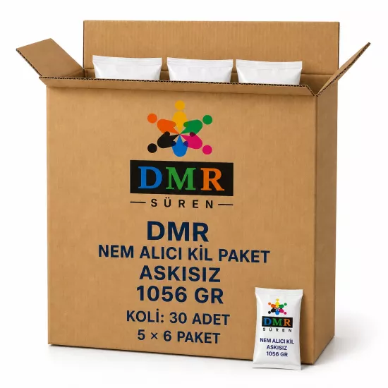 DMR Nem Alıcı Kil PAket  (ASKISIZ) 1056 gr Koli (5 li 6 paket )