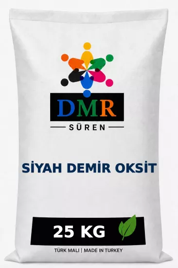 Siyah Demir Oksit, Iron Oxide Black, Pigment, Boya Pigmenti, 25 kg