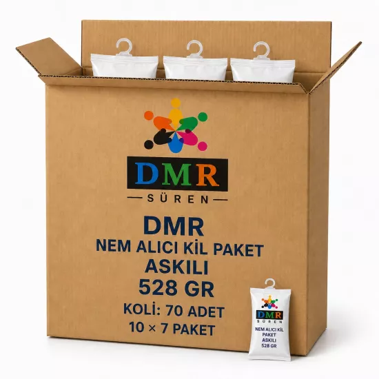 DMR Nem Alıcı Kil PAket  (ASKILI) 528 gr Koli ( 10 lu 7 paket)