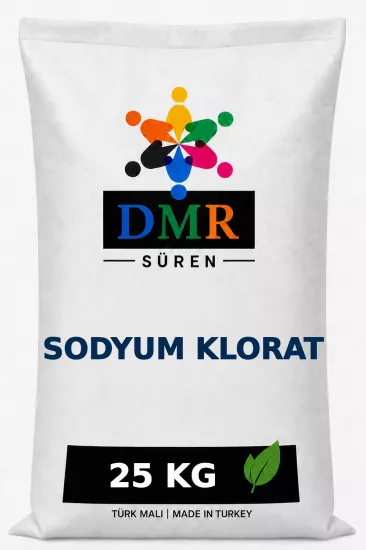 Sodyum Klorat, Sodium Chlorate, Kimyasal Hammadde, 25 kg