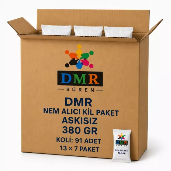 DMR Nem Alıcı Kil PAket (ASKISIZ) 380 gr Koli ( 13 lü 7 paket )