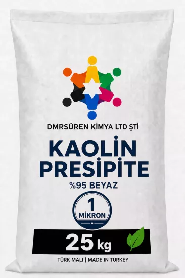 Kaolin Precipitated (Precipite) %95 Beyazlık 1 Mikron