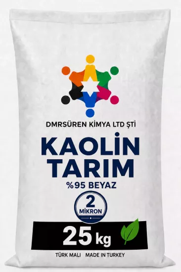 Kaolin %95 Beyaz Tarım 2 mikron
