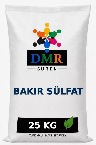 Bakır Sülfat, Copper Sulfate Pentahydrate, Bakır Sülfatı, Göztaşı, Kimyasal Hammadde, 25 kg