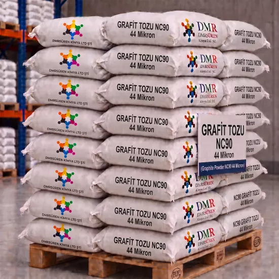 Grafit Tozu NC90 1Kg 44 Mikron Graphite Powder NC90 44 Micron