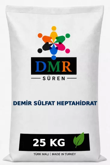 Demir Sülfat Heptahidrat, Ferrous Sulfate Heptahydrate, Demir Sülfat, Kimyasal Hammadde, 25 kg