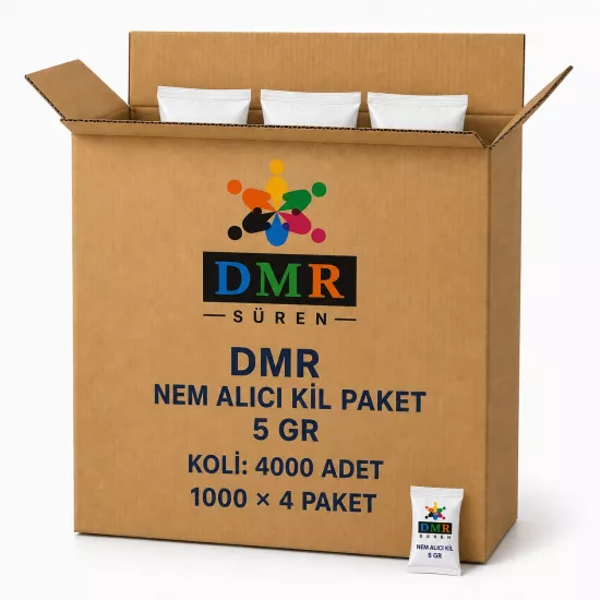 DMR Nem Alıcı Kil PAket  5 gr Koli (1000 li 4 paket)