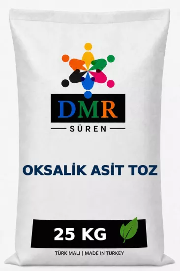 Oksalik Asit, Oxalic Acid, Temizlik Kimyasalı, Kimyasal Hammadde, 25 kg
