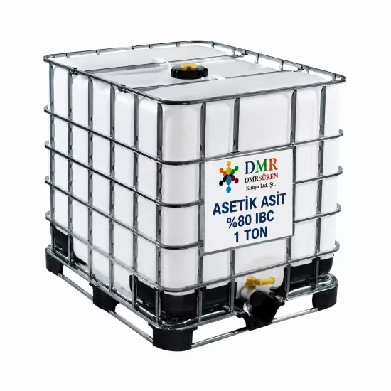 ASETİK ASİT %80 IBC Acetic Acid 80% IBC