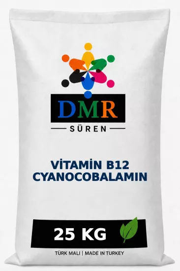 Vitamin B12, Siyanokobalamin, Cyanocobalamin, B12 Vitamini, Vitamin Hammaddesi, 25 kg