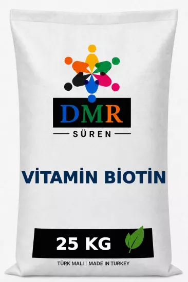 Vitamin Biotin, Biotin, Vitamin H, B7 Vitamini, Vitamin Hammaddesi, 25 kg