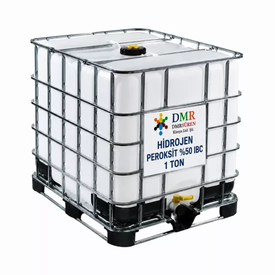 HİDROJEN PEROKSİT %50 IBC Hydrogen Peroxide 50% IBC