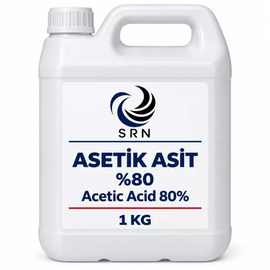 ASETİK ASİT %80 BİDON Acetic Acid 80% Can