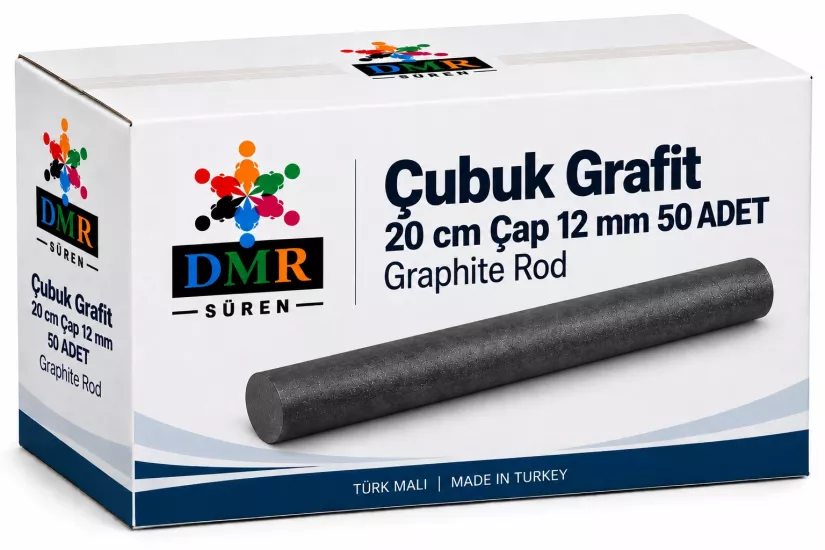 Çubuk Grafit 20 cm Çap 12 mm