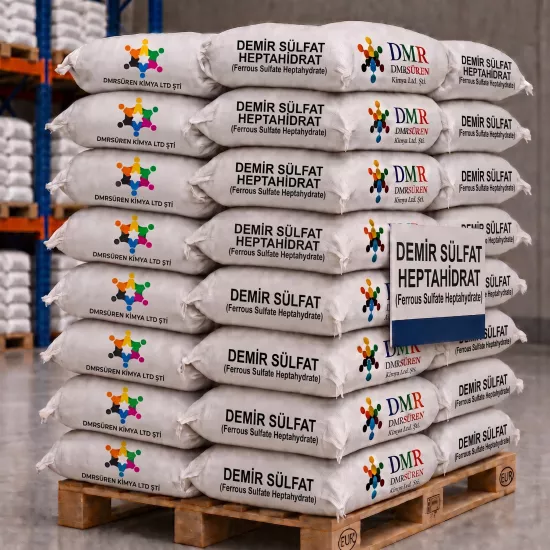 Dermir Sülfat Heptahidrat 1Kg Ferrous Sulfate Heptahydrate