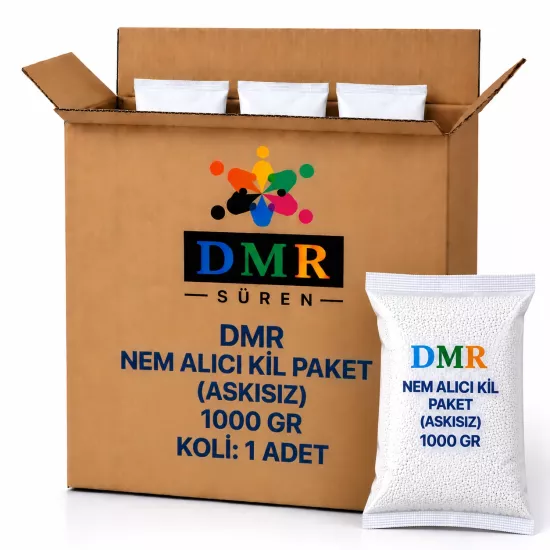 DMR Nem Alıcı Kil PAket (ASKISIZ) 1000 gr 1 Adet