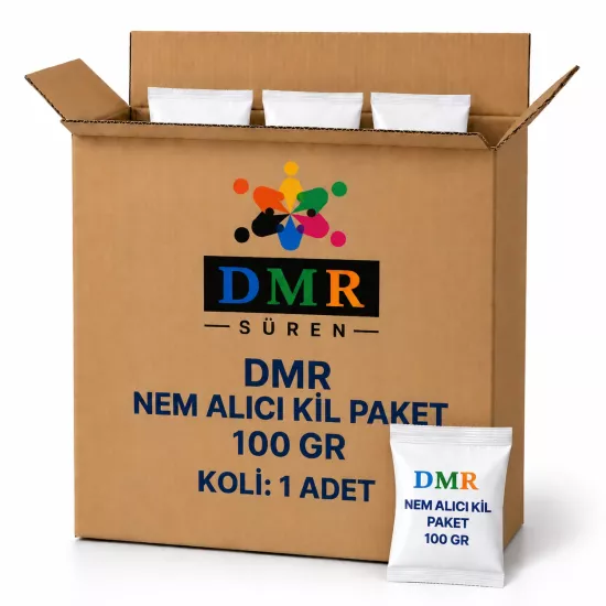 DMR Nem Alıcı Kil PAket 100 gr 1 Adet Moisture Absorbing Clay Pack 100 g