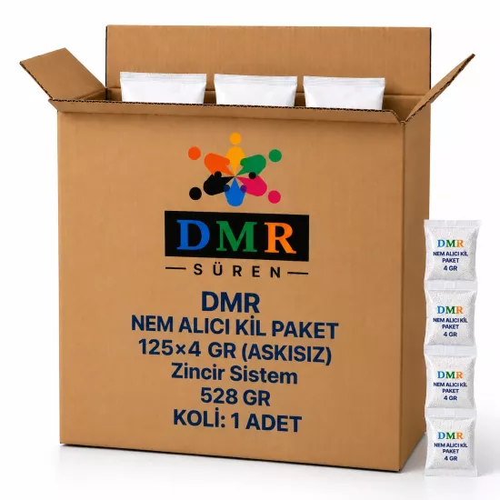 DMR Nem Alıcı Kil PAket 125×4 GR (ASKISIZ) Zincir Sistem 528 gr 1 Adet